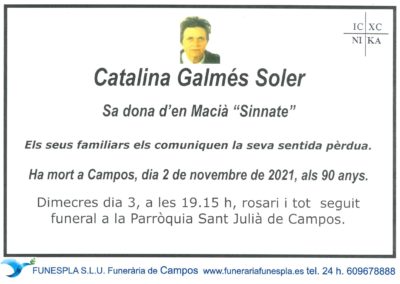 Catalina Galmés Soler 02-11-2021