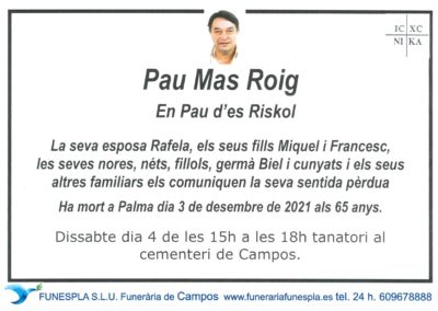 Pau Mas Roig 03-12-2021