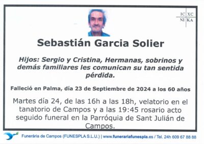 Sebastián Garcia Solier  23-09-2024