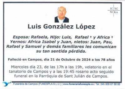 Luis González López 21-10-2024