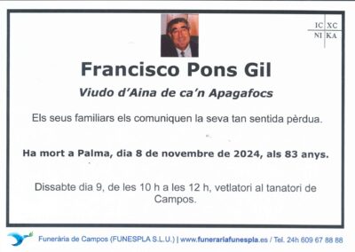 Francisco Pons Gill  08-11-2024